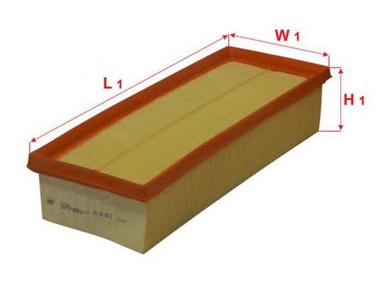 Фильтр воздушный VW Golf,Passat,Tiguan AUDI A3 (03-),Q3 SKODA Octavia (TSI/TDI)  A31070 SAKURA