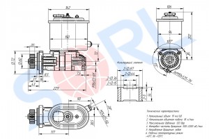 Насос ГУР КАМАЗ (4310-3407200-01) 34071912001 SORL
