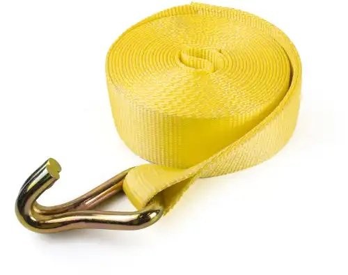 ремень стяжной! 10м 20т Power Lash с храповиком и крюками\ BRX0020014 BRIX
