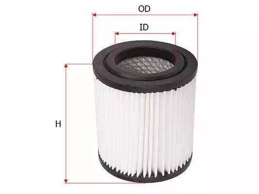 Фильтр воздушный HONDA CIVIC/CR-V 2.0 01-06 A1647 A1647 SAKURA