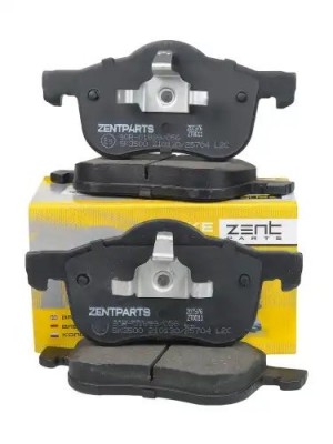 колодки дисковые передние! Volvo S80 98>/V70/S60 00>/C70 00-02/XC70 2.5D5 02> Z07376 ZENTPARTS
