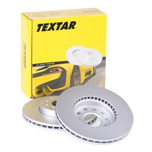 Диск тормозной VW Golf 5 AUDI A3 SKODA Octavia (04-) передний (288х25) (1шт.) TE 92120805 TEXTAR