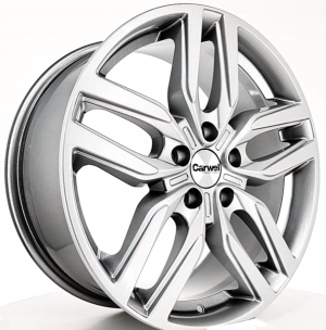 Carwel Нарбус 18.0 / 7.5J PCD 5x112.00 ET 37.00 ЦО 66.60 Литой / Серебристый 101956 CARWEL