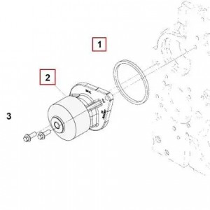 Насос водяной КАМАЗ Камминз ISBe (3800984) (Haffen) 0091 HAFFEN
