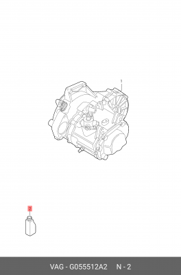 VAG TRANSMISSION OIL 1Л G 055 512 A2 VAG