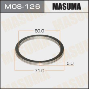 кольцо глушителя уплотнительное!(м) 60x71\ MOS-126 MASUMA