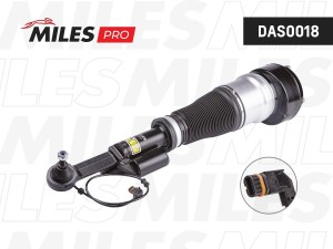 Пневмоамортизатор передний левый (серия PRO) MERCEDES BENZ S-Class W221, CL-Clas DAS0018 MILES