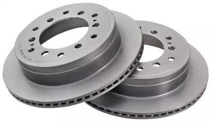 Диск тормозной LEXUS GX series TOYOTA Land Cruiser 120 (09-) задний (1шт.) BREMB 09A33421 BREMBO