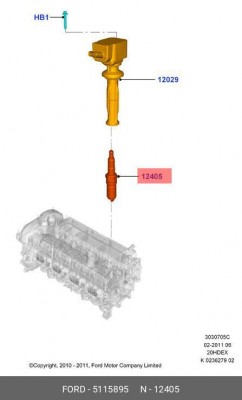 FORD FOCUS III (2011>)/C-MAX (2011>) Duratec 2,0 5115895 FORD