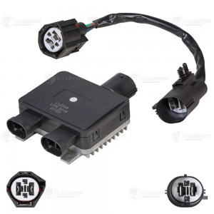 блок вентилятора охлаждения!\ Chery Tiggo PRO 21> LFR3018 LUZAR