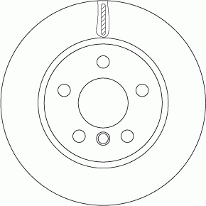 Диск тормозной передний MINI (F55-F57) 12/13- DF6799 DF6799 TRW