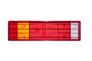 стекло заднего фонаря! RH/LH 7-секц. прямоуг. с ребрами \ MB Atego/Sprinter/Vari 8890027SX STELLOX