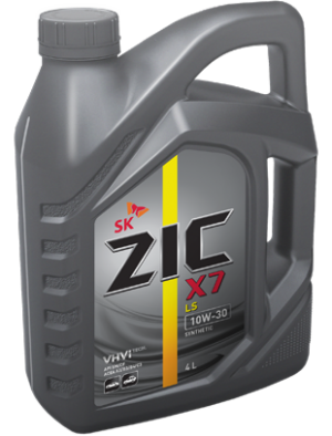 Масло моторное ZIC X7 LS SN/CF/C3 10W30 синт.4л 162649 ZIC