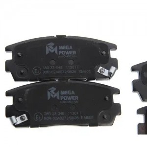 Колодки тормозные CHEVROLET Captiva OPEL Antara задние (4шт.) MEGAPOWER 350-33-048 MEGA POWER