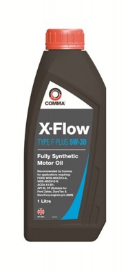 COMMA 5W30 X-FLOW TYPE F PLUS (1L) масло мот.! син ACEA A5/B5,API SL/CF,FORD WSS XFFP1L COMMA