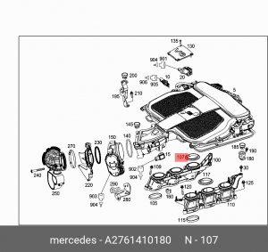MERCEDES BENZ W204 (2007>) A  2761410180 MERCEDES BENZ