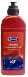 COMMA AQ3 AUTO TRANS FLUID (1L) жидкость гидравлич.! красная\GM Dexron III/IID/I AQ31L COMMA