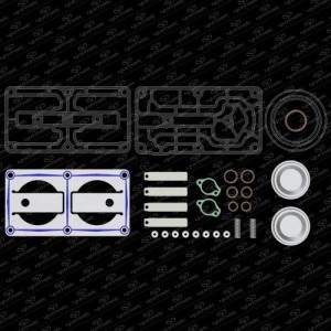 РМК компрессора РМК. Прокладки, пластины, уплотнительные кольца, пружины RK.01.561 YUMAK