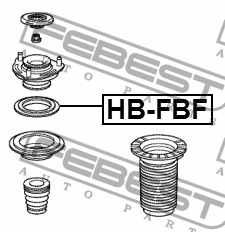 HONDA CIVIC 4D (2012>) HB-FBF FEBEST