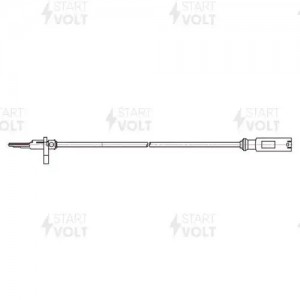 Датчик ABS для а/м Iveco Daily IV (06-)/V (11-)/VI (14-) перед. лев./прав. (VS-A VSABS1617 START VOLT