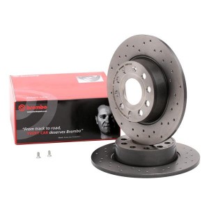 Диск перфорированный Brembo Xtra 08.B413.1X 08.B413.1X BREMBO