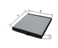 Фильтр салона AG629CF AG 629 CF GOODWILL