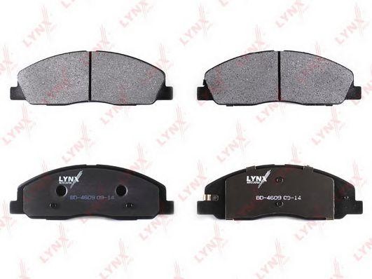 колодки тормозные дисковые передние! ГАЗель Next 13> BD-4609 LYNXAUTO