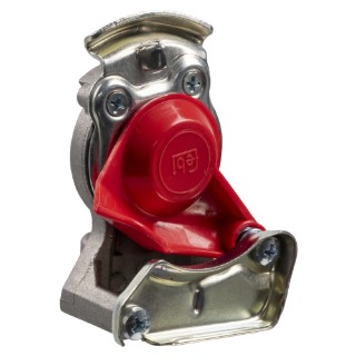 Головка соединительная тормозной системы прицепа 22мм (груз.авто) красная без кл 06530 FEBI BILSTEIN