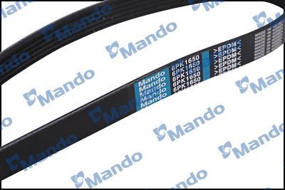 Ремень приводной поликлиновой 6PK1650 MANDO MB6PK1650 MANDO