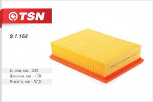 фильтр воздушный!BMW E36/E46/E39/Z3/Z4 1.6-3.0i & 24V 90> 91164 TSN