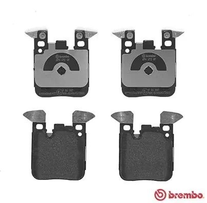 Колодки тормозные P06087 P06087 BREMBO