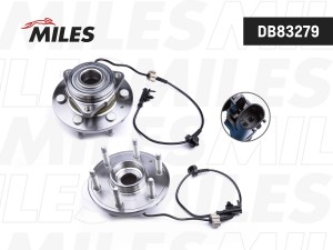 Ступица колеса передняя с подшипником CADILLAC ESCALADE 6.0-6.2 06- DB83279 DB83279 MILES