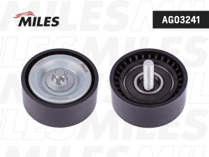 Ролик ремня приводного MB W169/245 1.6/2.0 04- AG03241 AG03241 MILES