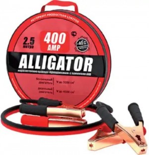 Провода для прикуривания 400А 2.5м ALLIGATOR BC400 ALLIGATOR