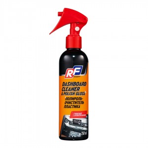 12356N 12356N RUSEFF Полироль - очиститель пластика глянцевый (250мл) 12356N RUSEFF