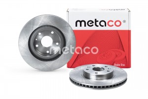 Диск тормозной передний вентилируемый 3050237 3050237 METACO