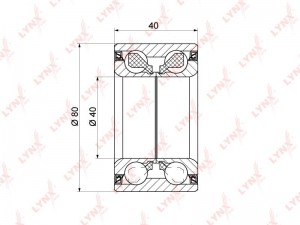 MITSUBISHI LANCER 2003> WB-1336 LYNXAUTO