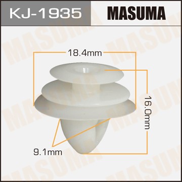 Пистон обивки универсальный MASUMA KJ1935 MASUMA