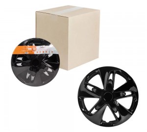 Колпаки колесные 15 Супер Астра, черный глянец, карбон, компл. 2шт. (AWCC-15-27) AWCC-15-27 AIRLINE