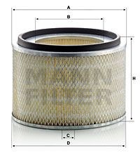 Фильтр воздушный кабины (салонный) C20019 Mann-Filter (AH115833) John Deere C 20 019 MANN FILTER