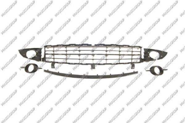 решетки пер. бампера! к-кт (6 шт.)\ Renault Scenic 06-09 RN0342140 PRASCO GROUP