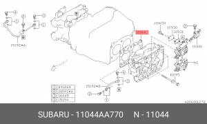 Прокладка головки цилиндра 11044-AA770 11044AA770 SUBARU