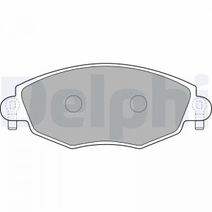 LP1533 колодки дисковые п.\ Ford Mondeo 1.8i-2.5i/2.0Di 00> LP1533 DELPHI