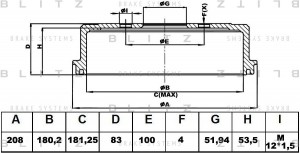 RENAULT CLIO / R19 / SUPER 5 BT0121 BLITZ