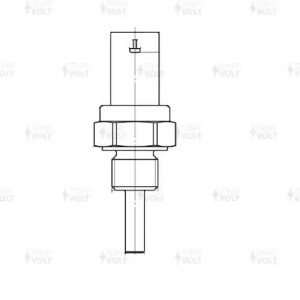 Датчик температуры для а/м Chevrolet Cobalt (13-)/Daewoo Gentra (13-) 1.5i (LS 0 LS 0501 START VOLT