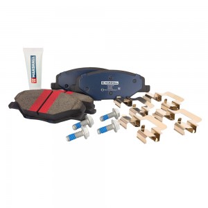 Торм. колодки дисковые передн. PLUS Skoda Fabia II III 07- Rapid I II 12- VW Pol M2625681P MARSHALL