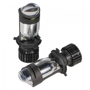 Лампа светодиодная H4 12-24V 28W 6500К (7000lm, белый) AIRLINE BI-LED LENS (2 шт AEAR224 AIRLINE