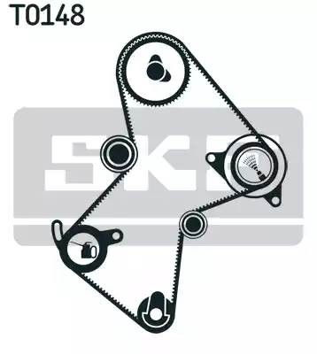 рем.к-кт ГРМ!\ Renault Laguna/Megane/Espace 1.9TDi/DCi 97> VKMA06115 SKF