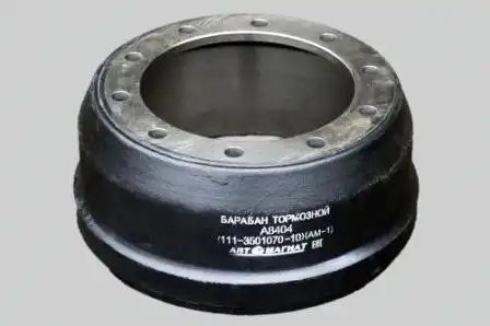 Барабан тормозной СЗАП 8 тон L1 (под накладку 150мм) АВТОМАГНАТ 111350107010 AVTOMAGNAT