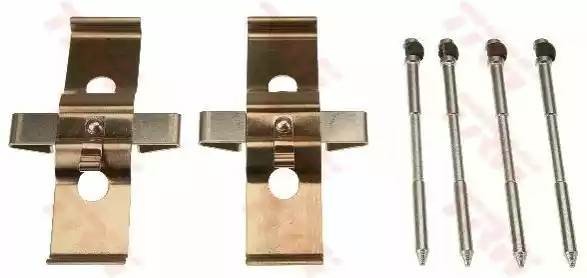 Ремкомплект для передн колодок VW TOUAREG (7L, 7P) PFK633 PFK633 TRW